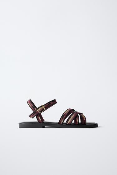 Zara Этнические босоножки купить с доставкой.