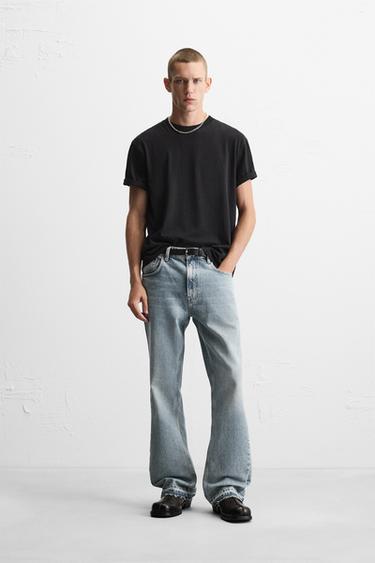 Zara Джинсы расклешенные купить с доставкой.