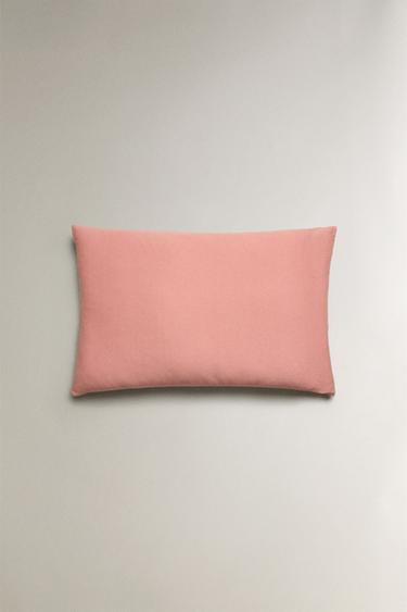 Zara Чехол из текстурированного хлопка для подушки