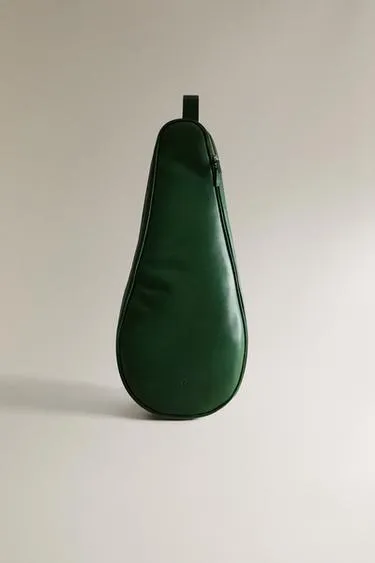Кожанный чехол для теннисной ракетки