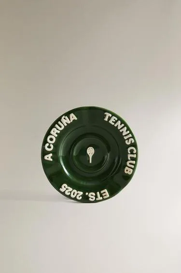 Керамическая теннисная пепельница