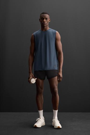 Zara Майка из технической ткани