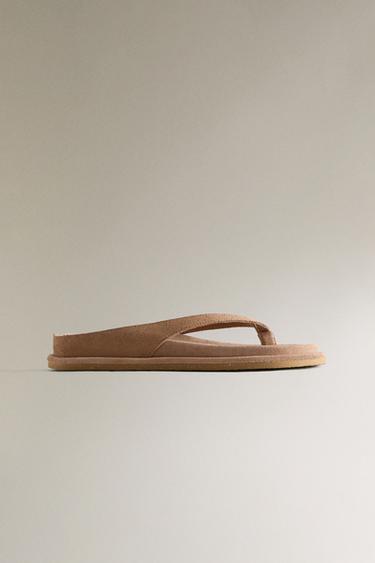 Zara Сандалии из натуральной кожи купить с доставкой.