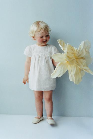 Zara Платье и трусики с вышивкой в швейцарском стиле