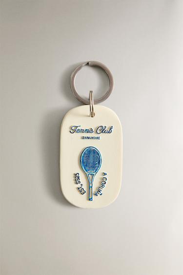 Zara Брелок для ключей RESIN TENNIS купить с доставкой.