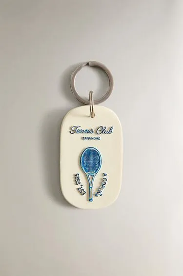 Брелок для ключей RESIN TENNIS