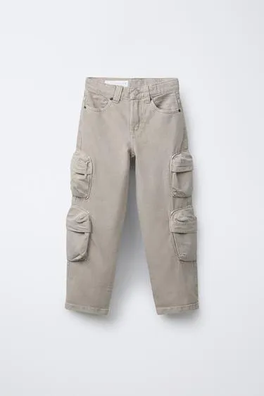 Брюки карго WIDE LEG