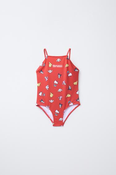 Zara Купальник 6-14 лет / HELLO KITTY и друзья © SANRIO купить с доставкой.