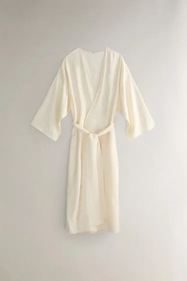 Халат PLAIN SATEEN DRESSING GOWN