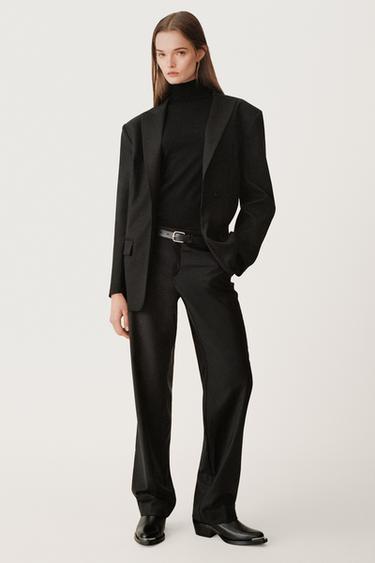 Zara Длинный блейзер оверсайз — 50TH ANNIVERSARY купить с доставкой.