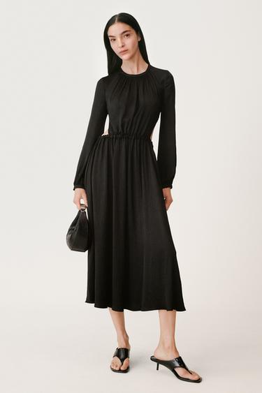 Zara Платье с открытой спиной — 50TH ANNIVERSARY купить с доставкой.