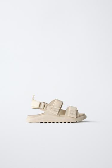 Zara Сандалии с ремешками купить с доставкой.