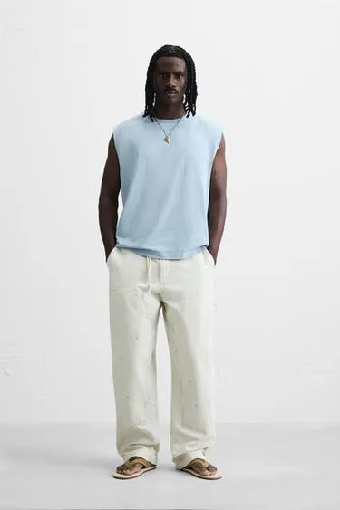 Топ RELAXED FIT без рукавов