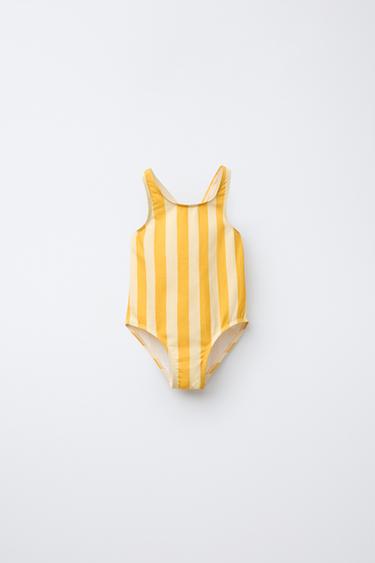 Zara Полосатый купальник STRIPED CASA LAWA © X ZARA KIDS купить с доставкой.
