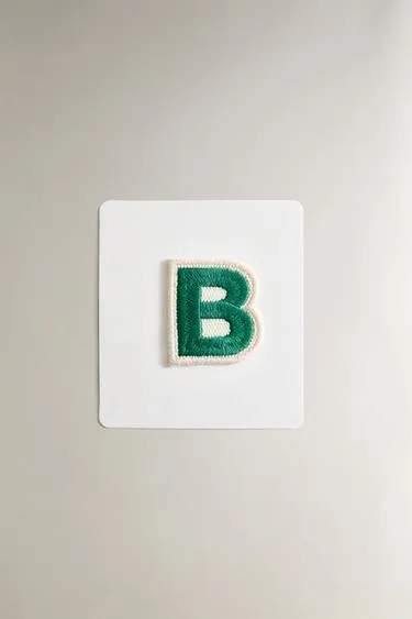 Термонаклейка буква B