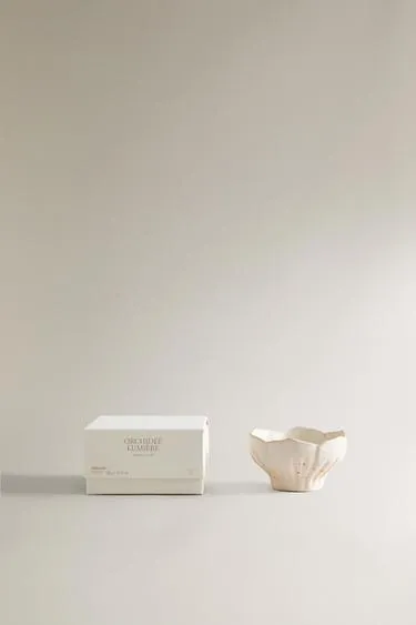 Подсвечник со свечой ORCHIDéE LUMIèRE (120 г)