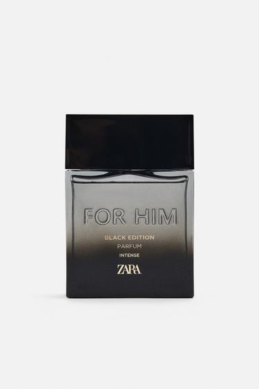 Zara Парфюмированная вода - FOR HIM BLACK EDITION INTENSE PARFUM 90 ML купить с доставкой.