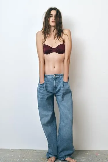 Джинсы Z1975 LOOSE WIDE-LEG с высокой посадкой
