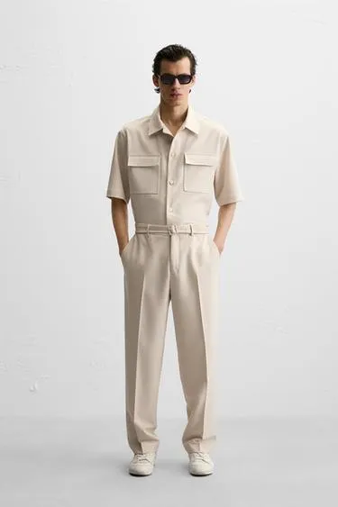 Брюки REGULAR FIT с поясом