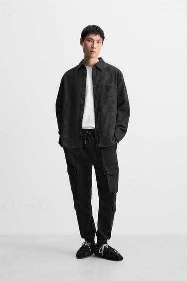 Zara Брюки-карго с карманами купить с доставкой.