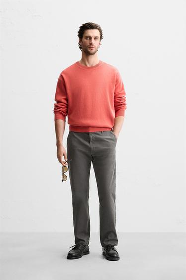 Zara Брюки чино узкого кроя купить с доставкой.