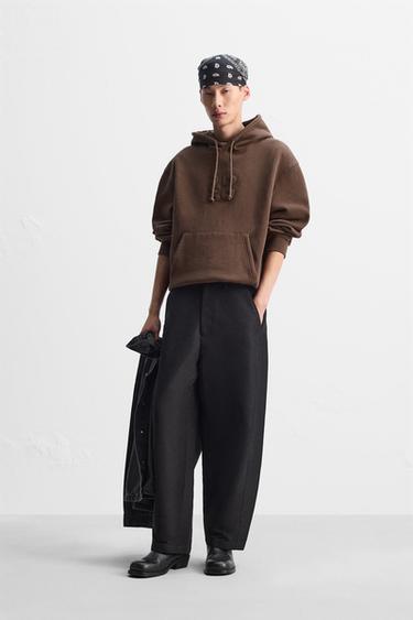 Zara Худи с нашивками и вышивкой купить с доставкой.