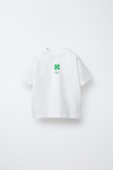 Zara Лонгслив с рельефным принтом купить с доставкой.