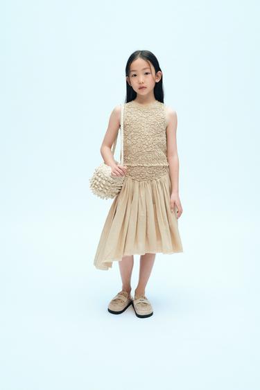 Zara Топ из эластичной рельефной ткани X FANGLU LIN купить с доставкой.