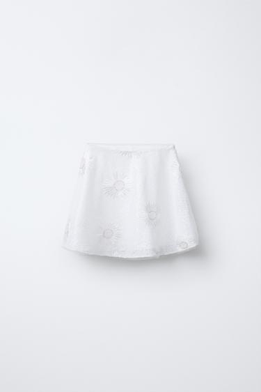 Zara Юбка с пайетками купить с доставкой.