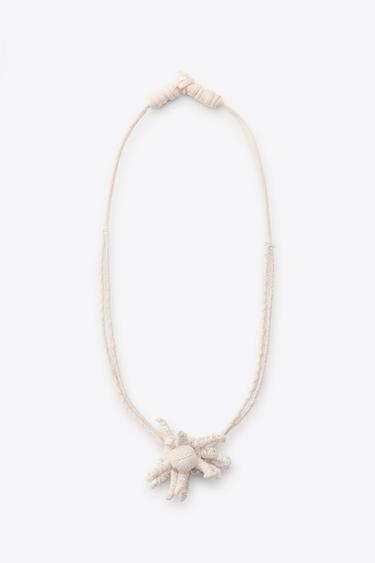 Zara Ожерелье со шнурком X FANGLU LIN купить с доставкой.