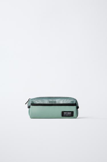 Zara Школьный пенал с сеткой