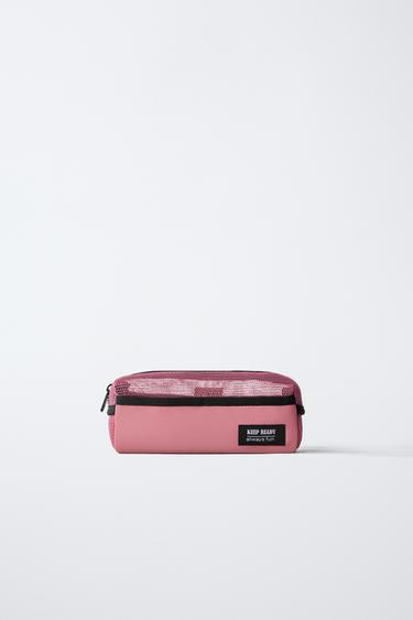 Zara Школьный пенал с сеткой