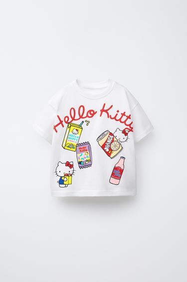 Zara Футболка HELLO KITTY © с нашивками купить с доставкой.