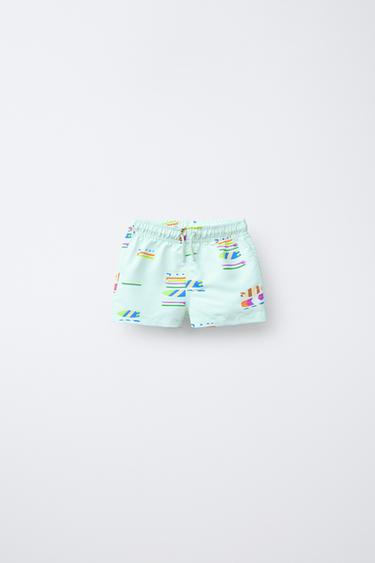 Zara Шорты для плавания SURF SWIM BERMUDA 2-6 лет купить с доставкой.