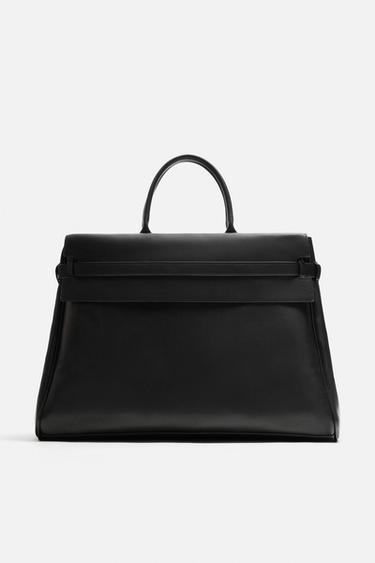 Zara Кожаная сумка купить с доставкой.