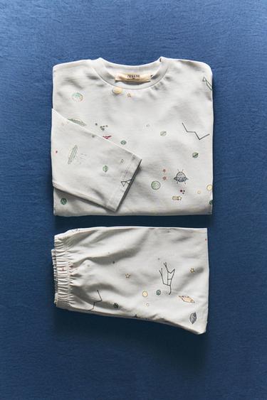 Zara Детский комплект пижам CHILDRENS PLANET купить с доставкой.