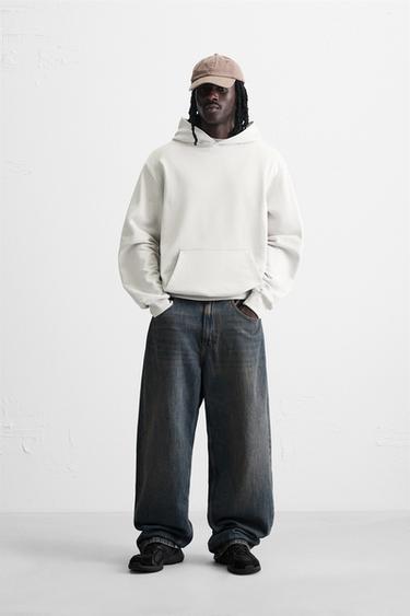 Zara Базовое худи купить с доставкой.