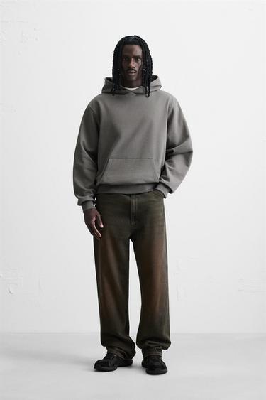 Zara Базовое худи купить с доставкой.