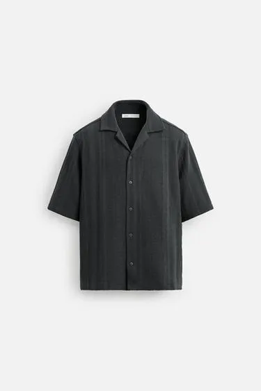 Рубашка RELAXED FIT структурная