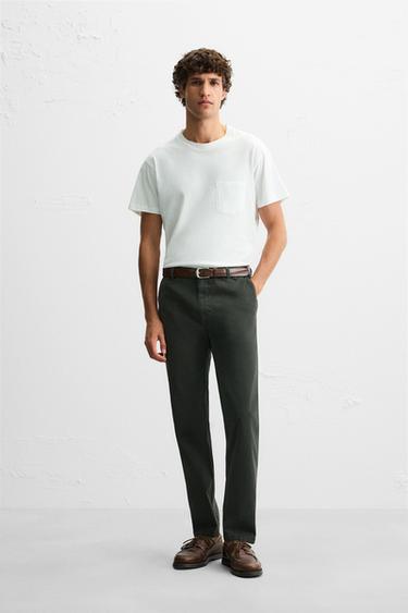 Zara Брюки чинос SKINNY FIT купить с доставкой.