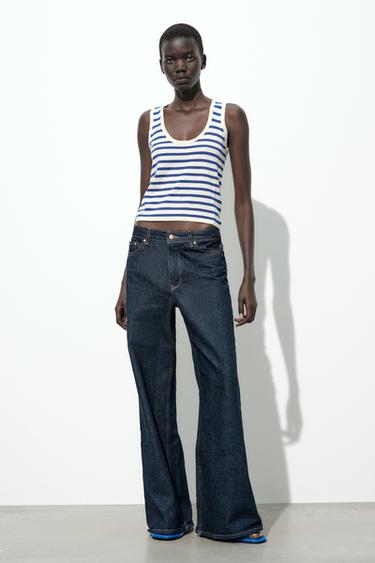 Zara Топ в полоску купить с доставкой.