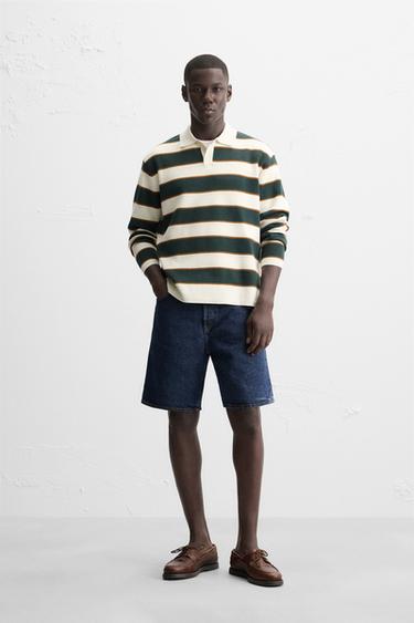 Zara Мягкое трикотажное поло