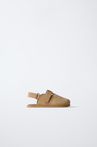 Zara Кожаные сабо купить с доставкой.
