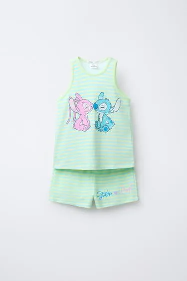 6-14 лет/полосатая пижама LILO & STITCH © DISNEY