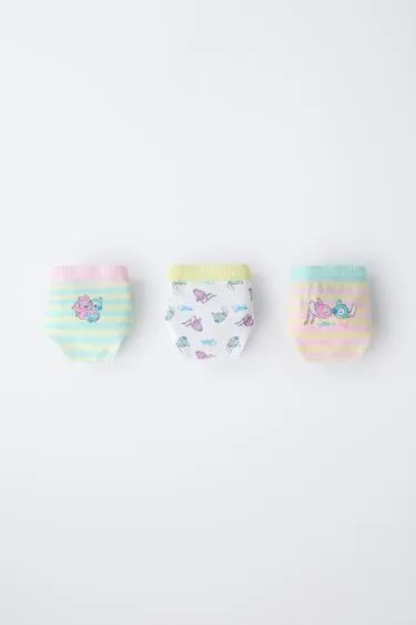 2–6 лет/ комплект из трех футболок с короткими рукавами