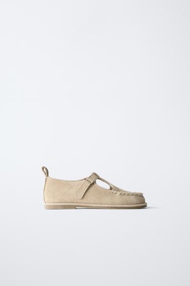 Zara Кожаные туфли купить с доставкой.