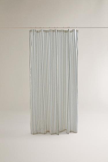 Zara Полосатый душевой занавес купить с доставкой.