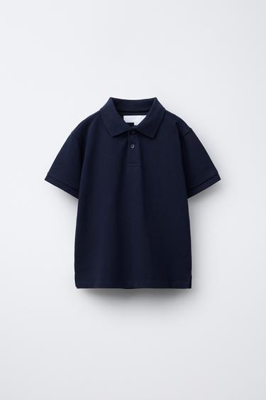 Zara Базовое поло пике купить с доставкой.