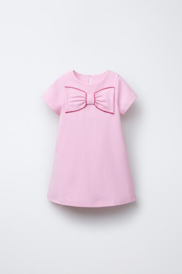 Zara Платье с бантом купить с доставкой.