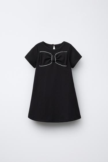 Zara Платье с бантом купить с доставкой.